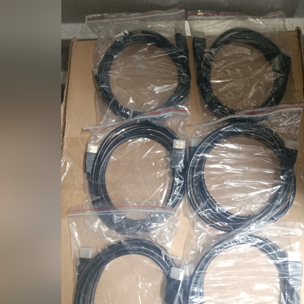 6 pack of HDMI to HDMI cables